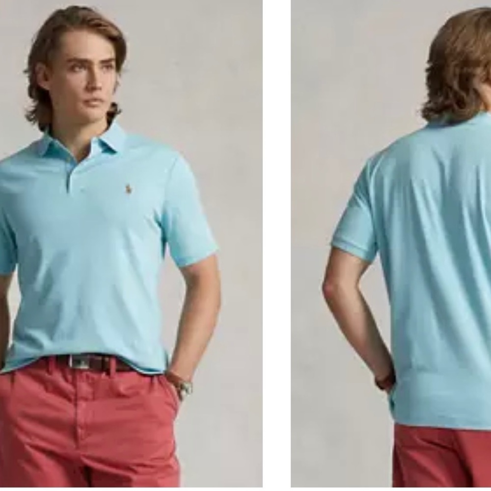 Polo Ralph Lauren, big boys, medium 12–14 short sleeve mesh pull over shirt